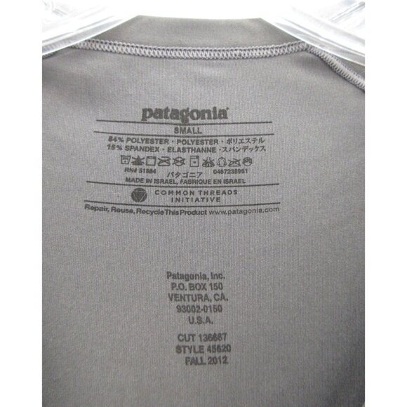 Patagonia Shirt Small Pullover Performance T Tee Baselayer Hiking Dry - Picture 10 of 11
